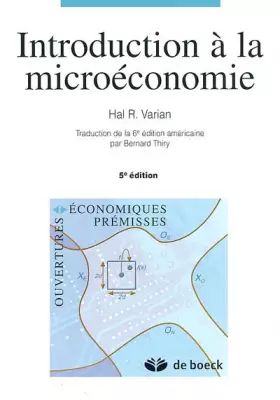 Couverture du produit · Introduction à la microéconomie. 5ème édition