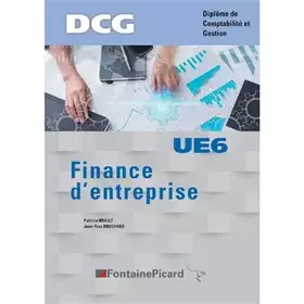 Couverture du produit · Finance d'entreprise DCG UE6