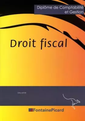 Couverture du produit · Droit fiscal DCG