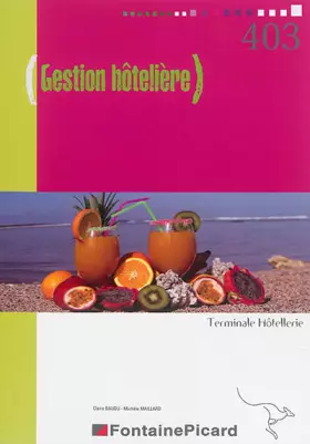 Couverture du produit · Gestion hôtelière Tle Hôtellerie