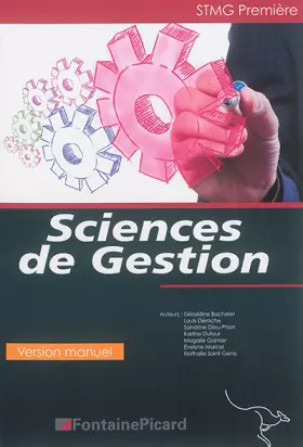 Couverture du produit · Sciences de gestion 1re STMG
