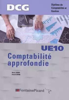 Couverture du produit · Comptabilité approfondie DCG UE10