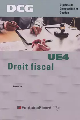 Couverture du produit · Droit fiscal DCG UE4