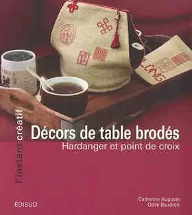 Couverture du produit · Décors de table brodés: Hardanger et point de croix