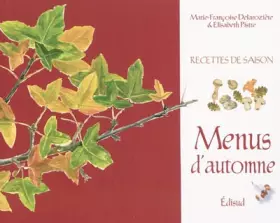 Couverture du produit · Menus d'automne