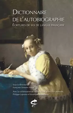 Couverture du produit · Dictionnaire de l'autobiographie