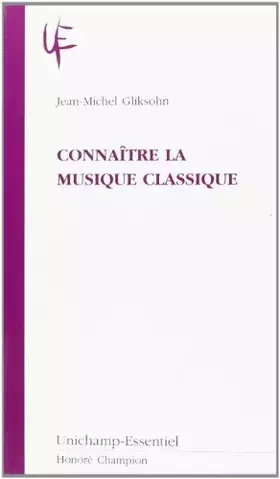 Couverture du produit · Connaître la musique classique