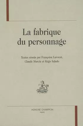 Couverture du produit · La fabrique du personnage