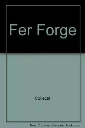 Couverture du produit · Fer forgé