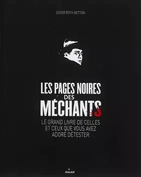 Couverture du produit · Les pages noires des mechants