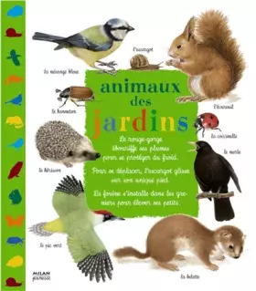 Couverture du produit · Animaux des jardins