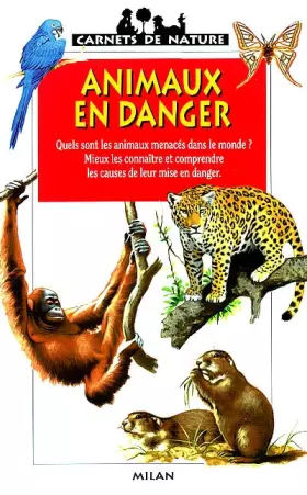 Couverture du produit · Animaux en danger