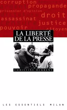 Couverture du produit · La liberté de la presse