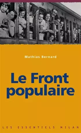 Couverture du produit · Le Front populaire