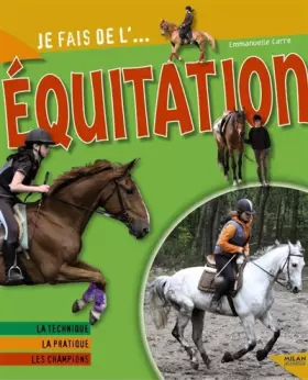 Couverture du produit · Je fais de l'équitation