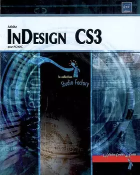 Couverture du produit · InDesign CS3