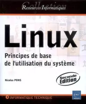 Couverture du produit · Linux - Principes de base de l'utilisation du système [2e édition]