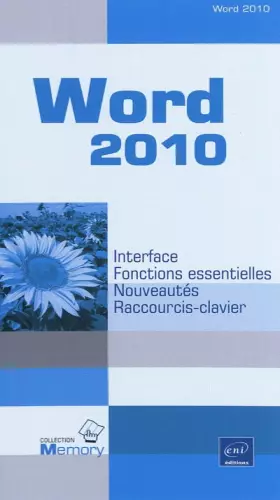 Couverture du produit · Word 2010