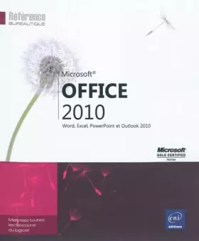 Couverture du produit · Microsoft® Office 2010 - Word, Excel, PowerPoint et Outlook 2010