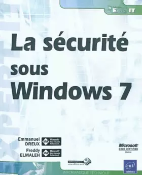 Couverture du produit · La sécurité sous Windows 7