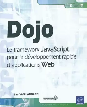 Couverture du produit · Dojo - le framework JavaScript pour le développement rapide d'applications Web