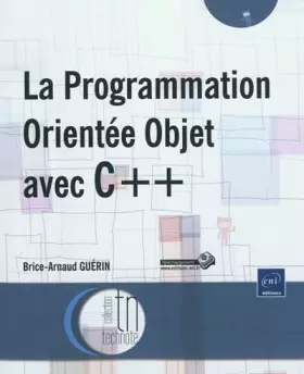 Couverture du produit · La programmation orientée objet avec C++