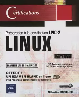 Couverture du produit · LINUX - Préparation à la certification LPIC-2 (examens LPI 201 et LPI 202) - (seconde édition)