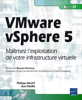 Couverture du produit · VMware vSphere 5 - Maîtrisez l'exploitation de votre infrastructure virtuelle