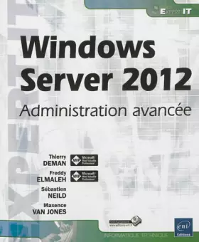 Couverture du produit · Windows Server 2012 - Administration avancée