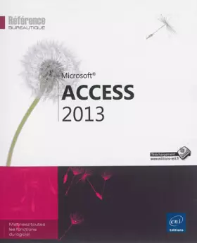 Couverture du produit · Access 2013