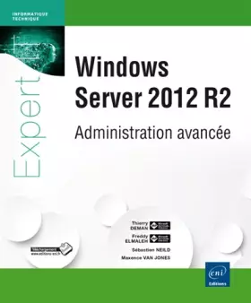 Couverture du produit · Windows Server 2012 R2 - Administration avancée