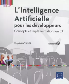 Couverture du produit · L'Intelligence Artificielle pour les développeurs - Concepts et implémentations en C