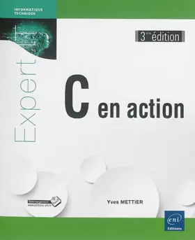 Couverture du produit · C en action (3ième édition)