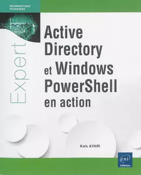 Couverture du produit · Active Directory et Windows PowerShell en action