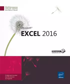 Couverture du produit · Excel 2016