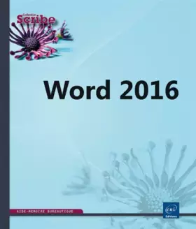 Couverture du produit · Word 2016