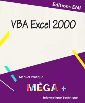 Couverture du produit · VBA Excel 2000