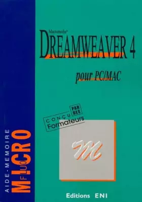 Couverture du produit · Dreamweaver 4 (PC/mac)
