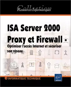 Couverture du produit · ISA Server 2000