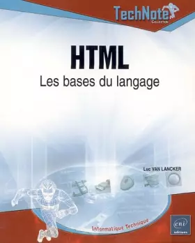 Couverture du produit · HTML : Les bases du langage