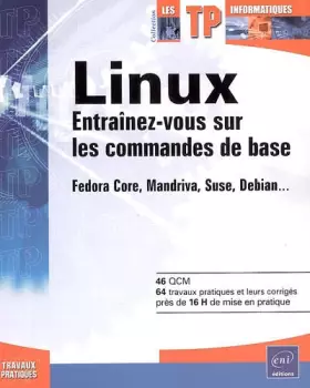 Couverture du produit · Linux - Entraînez-vous sur les commandes de base