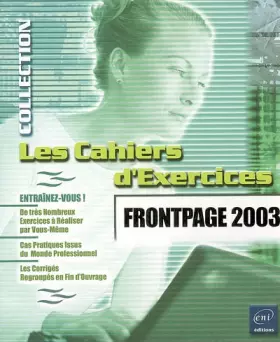 Couverture du produit · FrontPage 2003