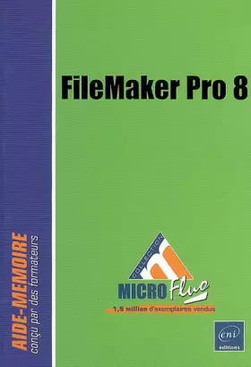 Couverture du produit · FileMaker Pro 8