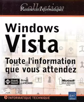 Couverture du produit · Windows Vista : Toute l'information que vous attendez