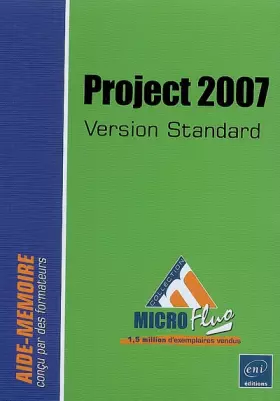 Couverture du produit · Project 2007 - version standard