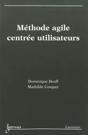 Couverture du produit · Méthode agile centrée utilisateurs