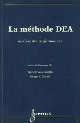 Couverture du produit · LA METHODE DEA. Analyse des performances