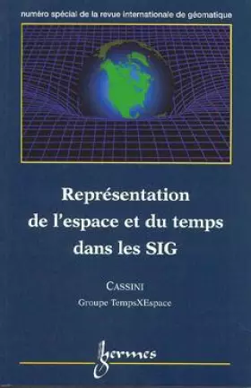 Couverture du produit · Représentation de l'espace et du temps dans les SIG
