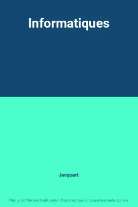 Couverture du produit · Informatiques