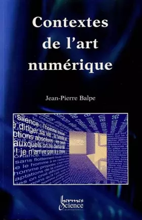Couverture du produit · Contextes de l'art numérique